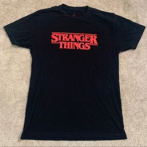 EUC Stranger Things Logo t-shirt size Medium